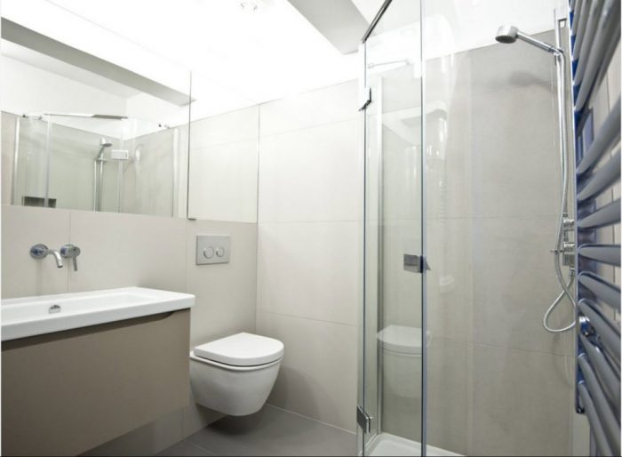 современный дизайн ванной комнаты