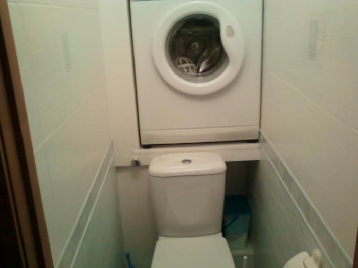 Идеи размещения стиральной машины в ванной c фото