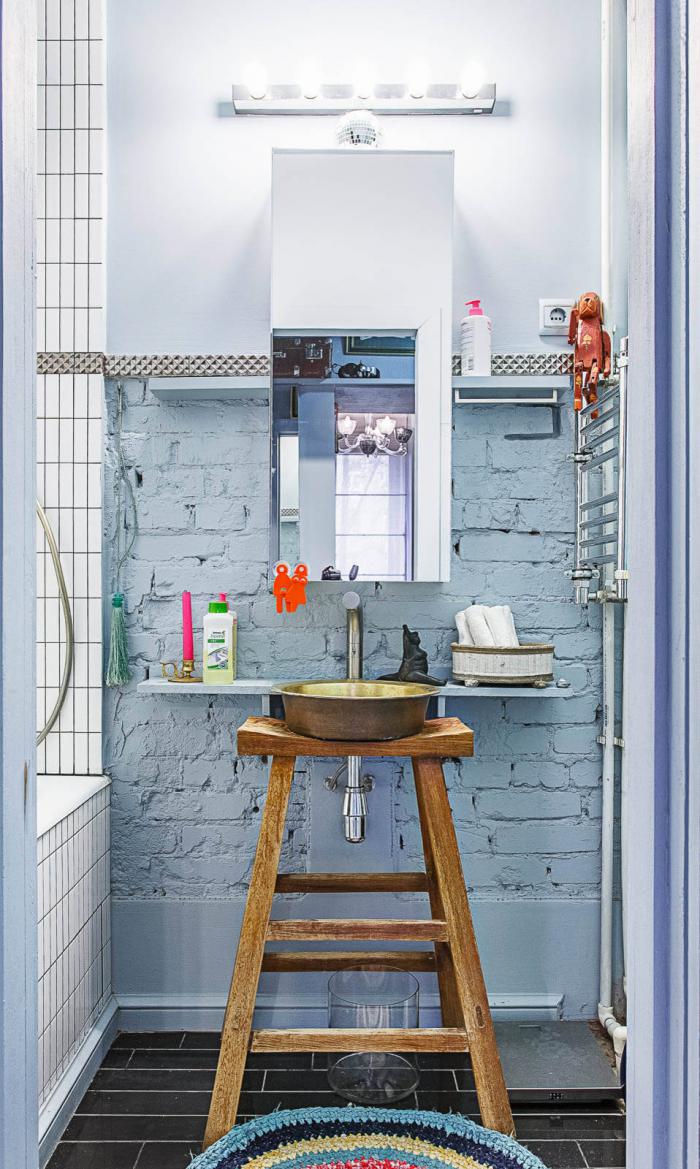 Ванная в стиле лофт – промышленный дизайн с налётом гламура