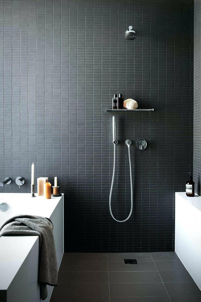 dizajn vannoj komnaty v chyorno belom tsv 44 - 100 вариантов дизайна ванной в черно белом цвете