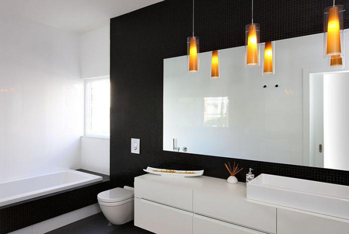 dizajn vannoj komnaty v chyorno belom tsv 65 - 100 вариантов дизайна ванной в черно белом цвете