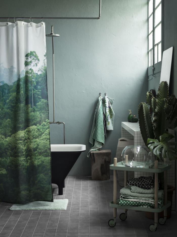 dizajn vannoj v zelyonom tsvete 16 - Дизайн ванной в зелёном цвете. Возвращаемся к природе