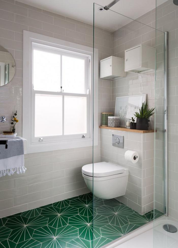 dizajn vannoj v zelyonom tsvete 25 - Дизайн ванной в зелёном цвете. Возвращаемся к природе