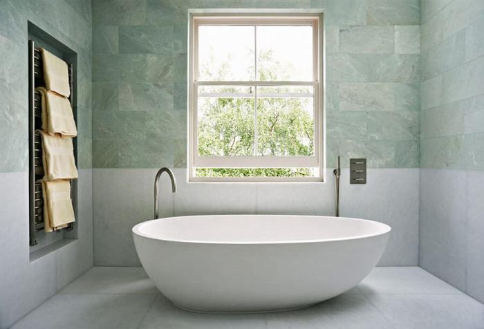 dizajn vannoj v zelyonom tsvete 56 - Дизайн ванной в зелёном цвете. Возвращаемся к природе