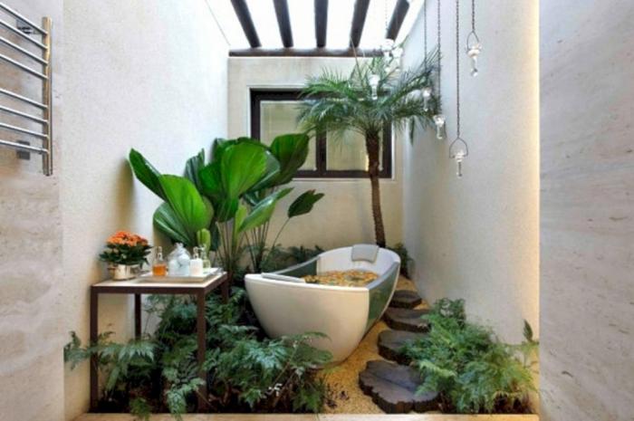 dizajn vannoj v zelyonom tsvete 72 - Дизайн ванной в зелёном цвете. Возвращаемся к природе