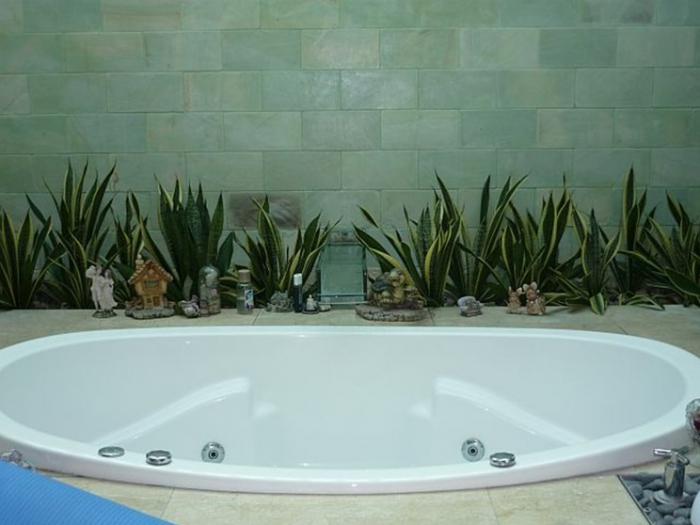 dizajn vannoj v zelyonom tsvete 74 - Дизайн ванной в зелёном цвете. Возвращаемся к природе